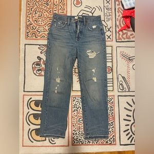 Madewell Classic Straight Jeans